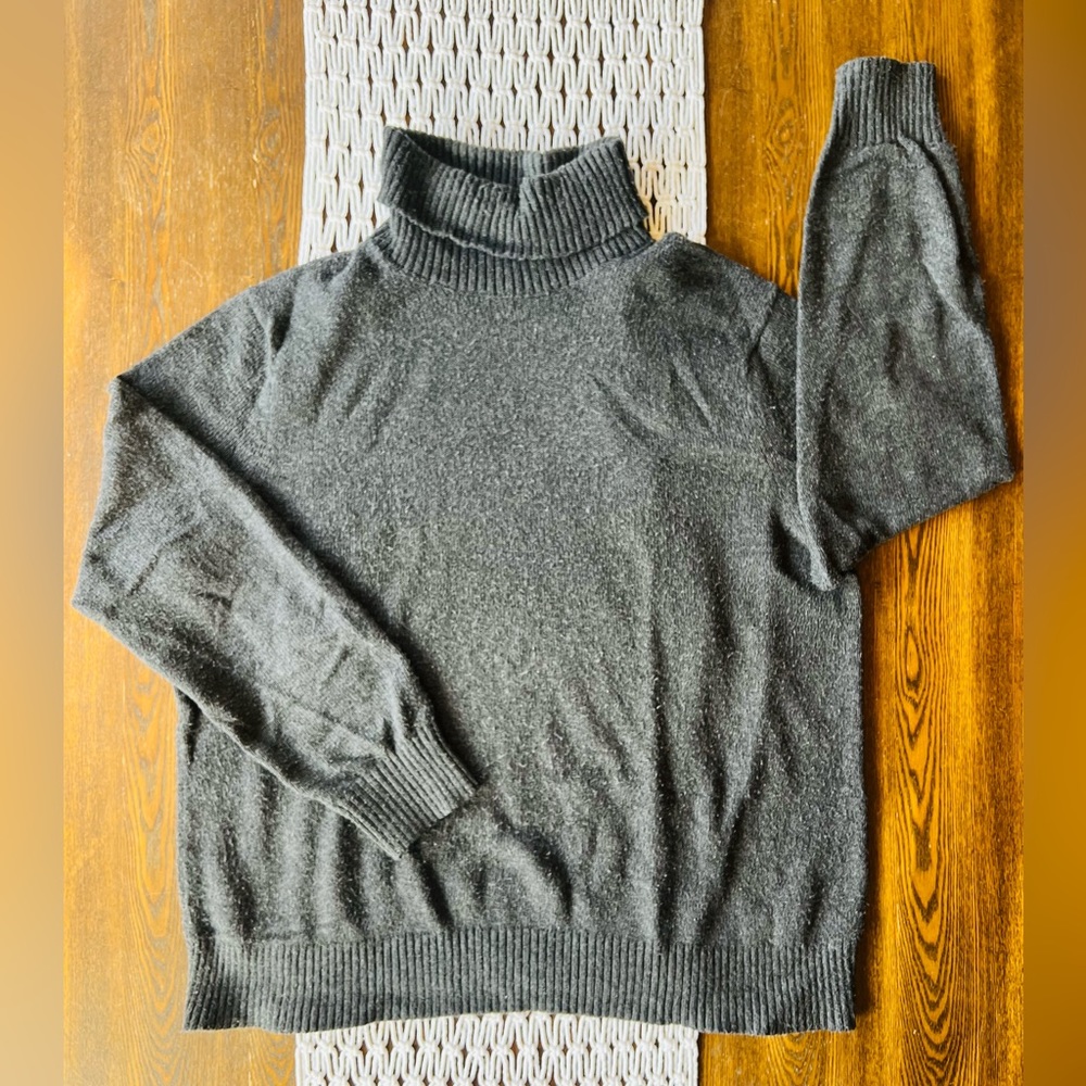 Goodfellow & Co. Charcoal Grey Turtle Neck, Men’s Size Large